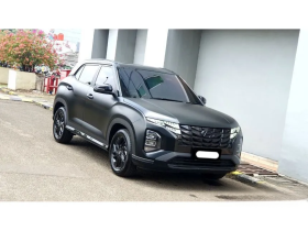 2024 Hyundai Creta 1.5 Alpha Wagon hitam km 4 ribuan cash kredit proses bisa dibantu