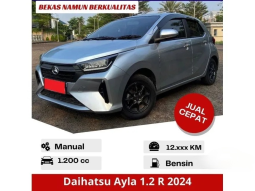 2024 Daihatsu Ayla 1.2 R Hatchback TDP 5 JT Garansi Mesin Transmisi FREE DETAILING s/d 3Th full