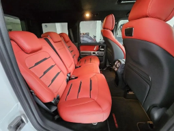 2023 Mercedes-Benz G63 AMG 4.0 Edition 55 SUV White on Red Limited Edition 55th Mercy G 63 Putih full