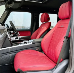 2024 Mercedes-Benz G63 AMG 4.0 SUV MERCY G Class. Black Magno On Red. Full Carbon. Stnk 2025. KM 300 Perak. LIKE NEW CAR. Harga CASH BEST DEAL NEGO Ya full