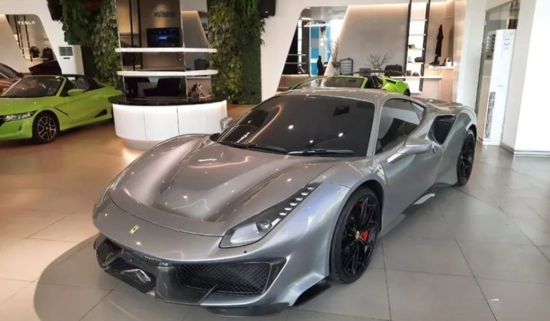 2020 Ferrari 488 Pista 3.9 Coupe Grigio Titanio Metall on Alcantara Charcoal, Hub Kevin full