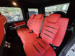 2023 Mercedes-Benz G63 AMG 4.0 Edition 55 SUV White on Red Limited Edition 55th Mercy G 63 Putih full