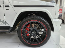 2023 Mercedes-Benz G63 AMG 4.0 Edition 55 SUV White on Red Limited Edition 55th Mercy G 63 Putih full