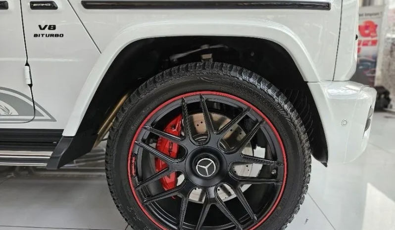 2023 Mercedes-Benz G63 AMG 4.0 Edition 55 SUV White on Red Limited Edition 55th Mercy G 63 Putih full