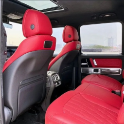 2024 Mercedes-Benz G63 AMG 4.0 SUV MERCY G Class. Black Magno On Red. Full Carbon. Stnk 2025. KM 300 Perak. LIKE NEW CAR. Harga CASH BEST DEAL NEGO Ya full