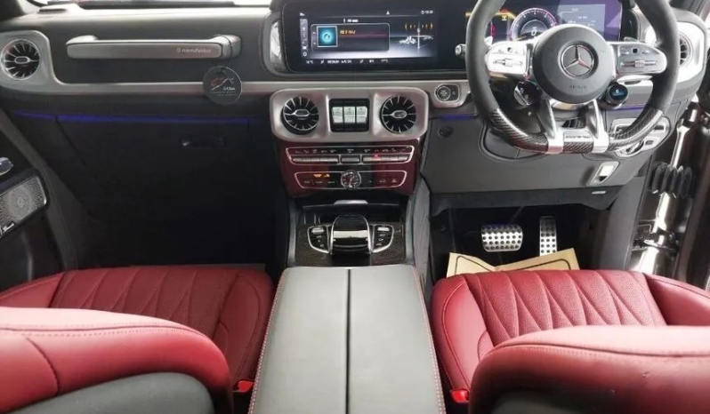 2021 Mercedes-Benz G63 AMG 4.0 SUV Magno Grey on Red Like New Full Option Mercy G 63 full