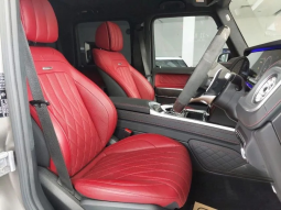 2021 Mercedes-Benz G63 AMG 4.0 SUV Magno Grey on Red Like New Full Option Mercy G 63 full