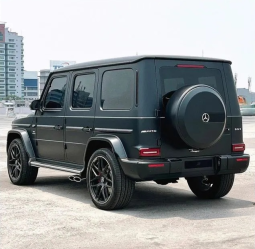 2024 Mercedes-Benz G63 AMG 4.0 SUV MERCY G Class. Black Magno On Red. Full Carbon. Stnk 2025. KM 300 Perak. LIKE NEW CAR. Harga CASH BEST DEAL NEGO Ya full