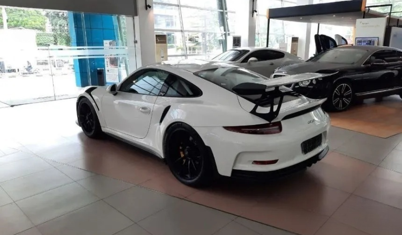 2016 Porsche 911 4.0 GT3 RS Coupe White on Black full