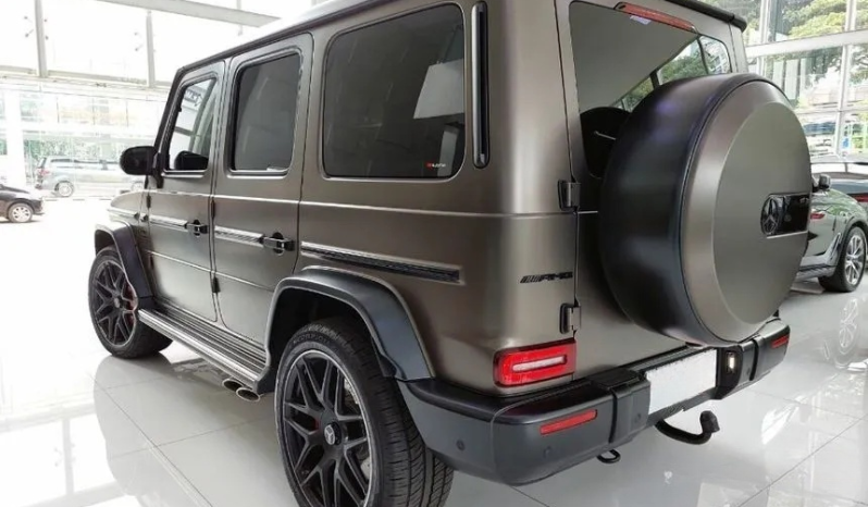 2021 Mercedes-Benz G63 AMG 4.0 SUV Magno Grey on Red Like New Full Option Mercy G 63 full