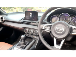 2023 Mazda MX-5 2.0 SKYACTIV-G RF Fastback putih km 6 ribuan cash kredit proses bisa dibantu full