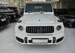 2023 Mercedes-Benz G63 AMG 4.0 Edition 55 SUV White on Red Limited Edition 55th Mercy G 63 Putih full