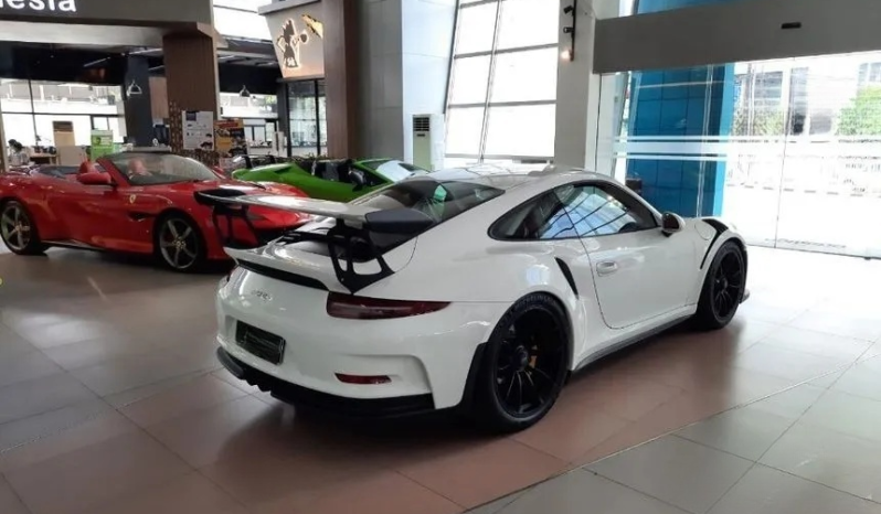 2016 Porsche 911 4.0 GT3 RS Coupe White on Black full