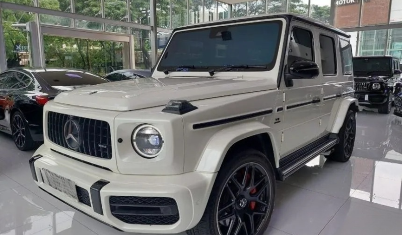 2023 Mercedes-Benz G63 AMG 4.0 SUV White on Black Mercy G 63 Putih full