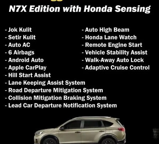 2024 Honda BR-V 1.5 Prestige Honda Sensing N7X SUV full