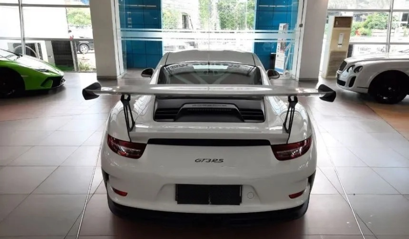 2016 Porsche 911 4.0 GT3 RS Coupe White on Black full