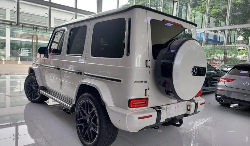 2023 Mercedes-Benz G63 AMG 4.0 SUV White on Black Mercy G 63 Putih full