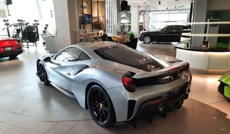 2020 Ferrari 488 Pista 3.9 Coupe Grigio Titanio Metall on Alcantara Charcoal, Hub Kevin full