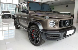 2021 Mercedes-Benz G63 AMG 4.0 SUV Magno Grey on Red Like New Full Option Mercy G 63 full