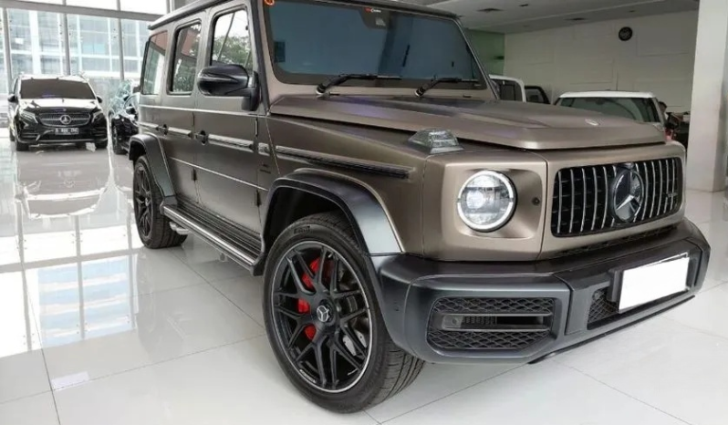 2021 Mercedes-Benz G63 AMG 4.0 SUV Magno Grey on Red Like New Full Option Mercy G 63 full