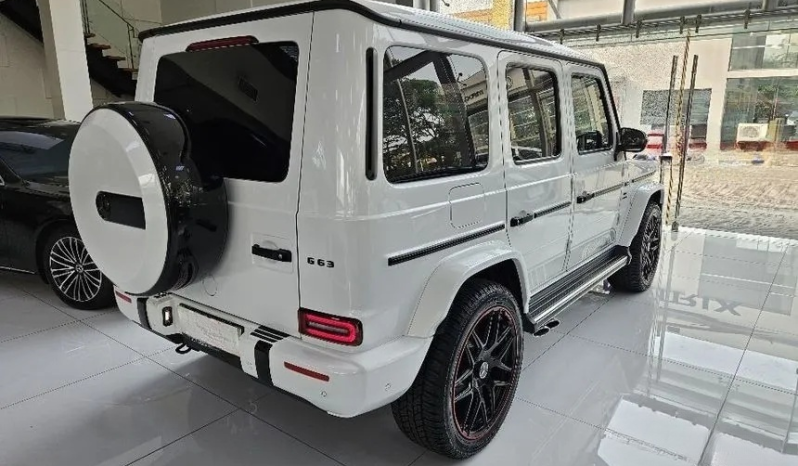 2023 Mercedes-Benz G63 AMG 4.0 Edition 55 SUV White on Red Limited Edition 55th Mercy G 63 Putih full