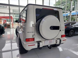 2023 Mercedes-Benz G63 AMG 4.0 SUV White on Black Mercy G 63 Putih full