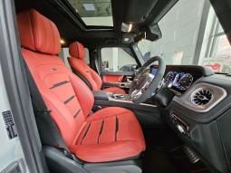 2023 Mercedes-Benz G63 AMG 4.0 Edition 55 SUV White on Red Limited Edition 55th Mercy G 63 Putih full