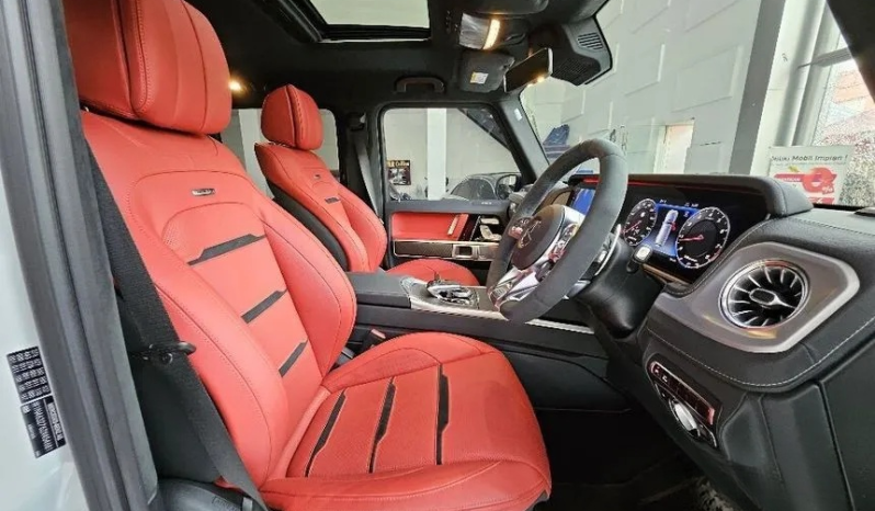 2023 Mercedes-Benz G63 AMG 4.0 Edition 55 SUV White on Red Limited Edition 55th Mercy G 63 Putih full