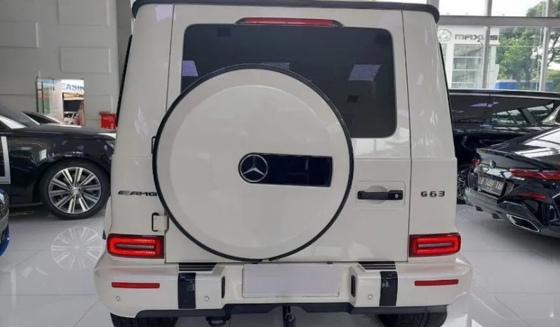 2023 Mercedes-Benz G63 AMG 4.0 SUV White on Black Mercy G 63 Putih full