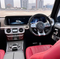 2024 Mercedes-Benz G63 AMG 4.0 SUV MERCY G Class. Black Magno On Red. Full Carbon. Stnk 2025. KM 300 Perak. LIKE NEW CAR. Harga CASH BEST DEAL NEGO Ya full