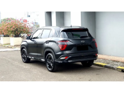 2024 Hyundai Creta 1.5 Alpha Wagon hitam km 4 ribuan cash kredit proses bisa dibantu full