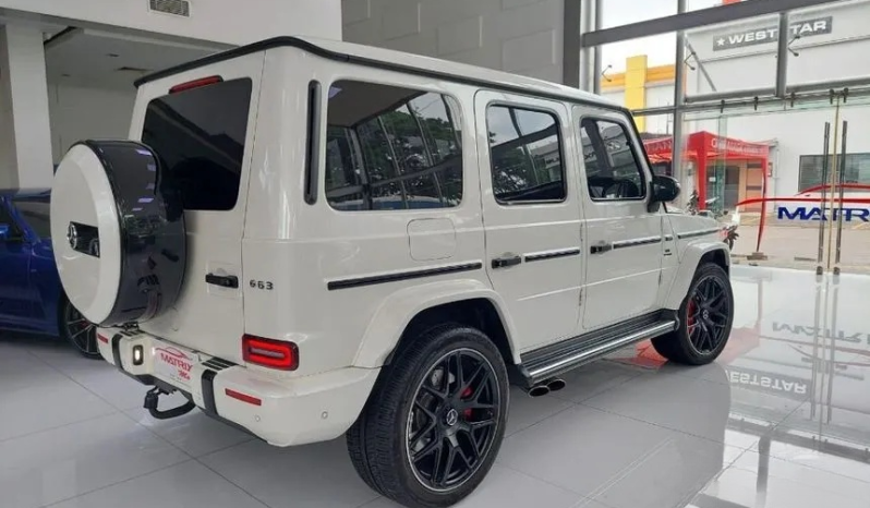 2023 Mercedes-Benz G63 AMG 4.0 SUV White on Black Mercy G 63 Putih full