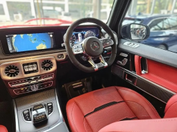 2023 Mercedes-Benz G63 AMG 4.0 Edition 55 SUV White on Red Limited Edition 55th Mercy G 63 Putih full