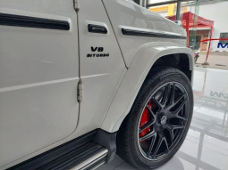 2023 Mercedes-Benz G63 AMG 4.0 SUV White on Black Mercy G 63 Putih full