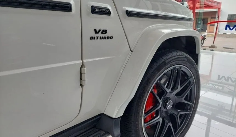 2023 Mercedes-Benz G63 AMG 4.0 SUV White on Black Mercy G 63 Putih full