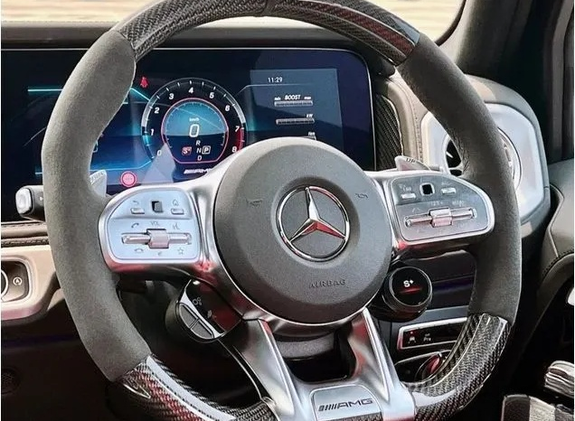 2024 Mercedes-Benz G63 AMG 4.0 SUV MERCY G Class. Black Magno On Red. Full Carbon. Stnk 2025. KM 300 Perak. LIKE NEW CAR. Harga CASH BEST DEAL NEGO Ya full