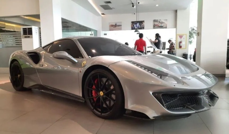 2020 Ferrari 488 Pista 3.9 Coupe Grigio Titanio Metall on Alcantara Charcoal, Hub Kevin full