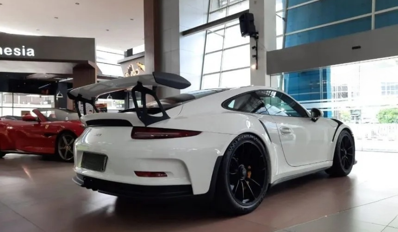 2016 Porsche 911 4.0 GT3 RS Coupe White on Black full