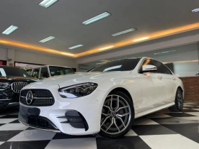 2023 Mercedes-Benz E300 2.0 AMG Line Sedan Nik2023 White On Black Km8000 Antik Panoramic Sunroof PBD Wrnty5Thn