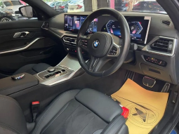 2023 BMW 330i 2.0 M Sport Pro Sedan Nik2023 Black On Black Km10rb Antik Speedo Digital Sunroof PBD full