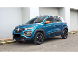 2020 Renault Kwid 1.0 Climber Hatchback biru dp 5 jt saja matic tangan pertama dari baru full