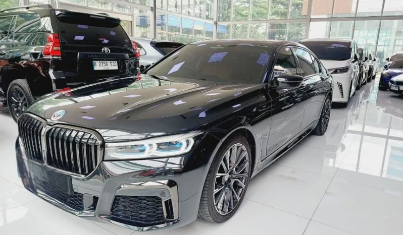 2022 BMW 730Li 2.0 M Sport Sedan Black on Brown Facelift Msport Hitam full